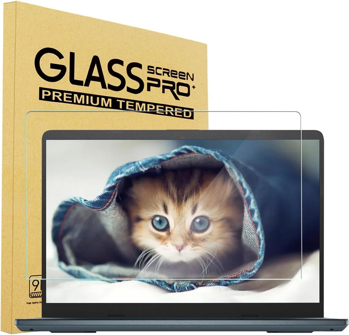 14-inch Tempered Glass Screen Protector for 14-inch 16:9 Laptop Screen Shield