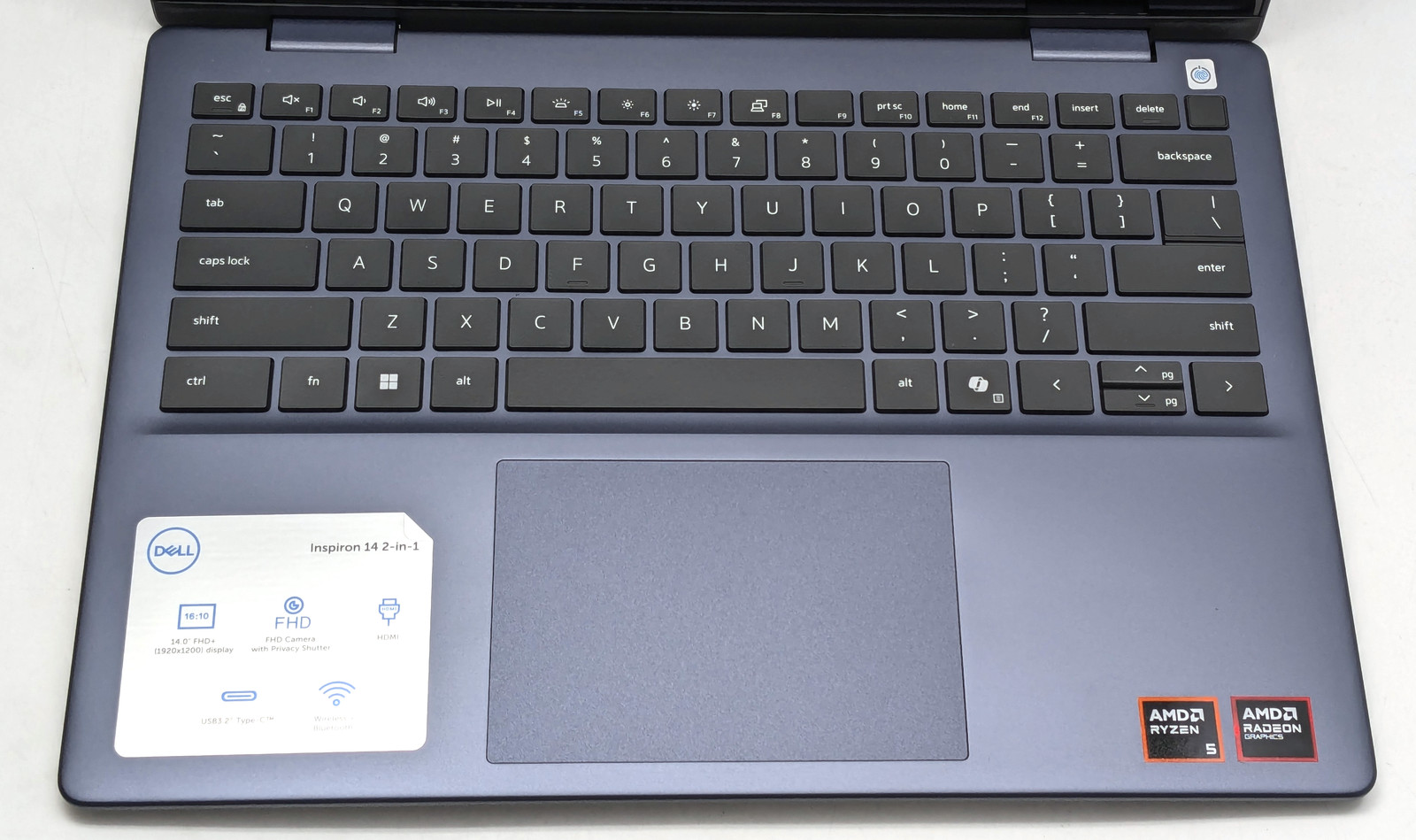 Dell Inspiron 14 2-in-1 7445 14″ Ryzen 5 8640HS 64GB DDR5 2TB SSD Windows 11H