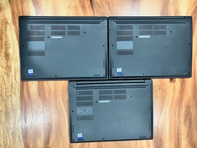 (LOT of 3) Lenovo ThinkPad E490 i3-8145u 4GB 500GB HDD Windows 11 Pro