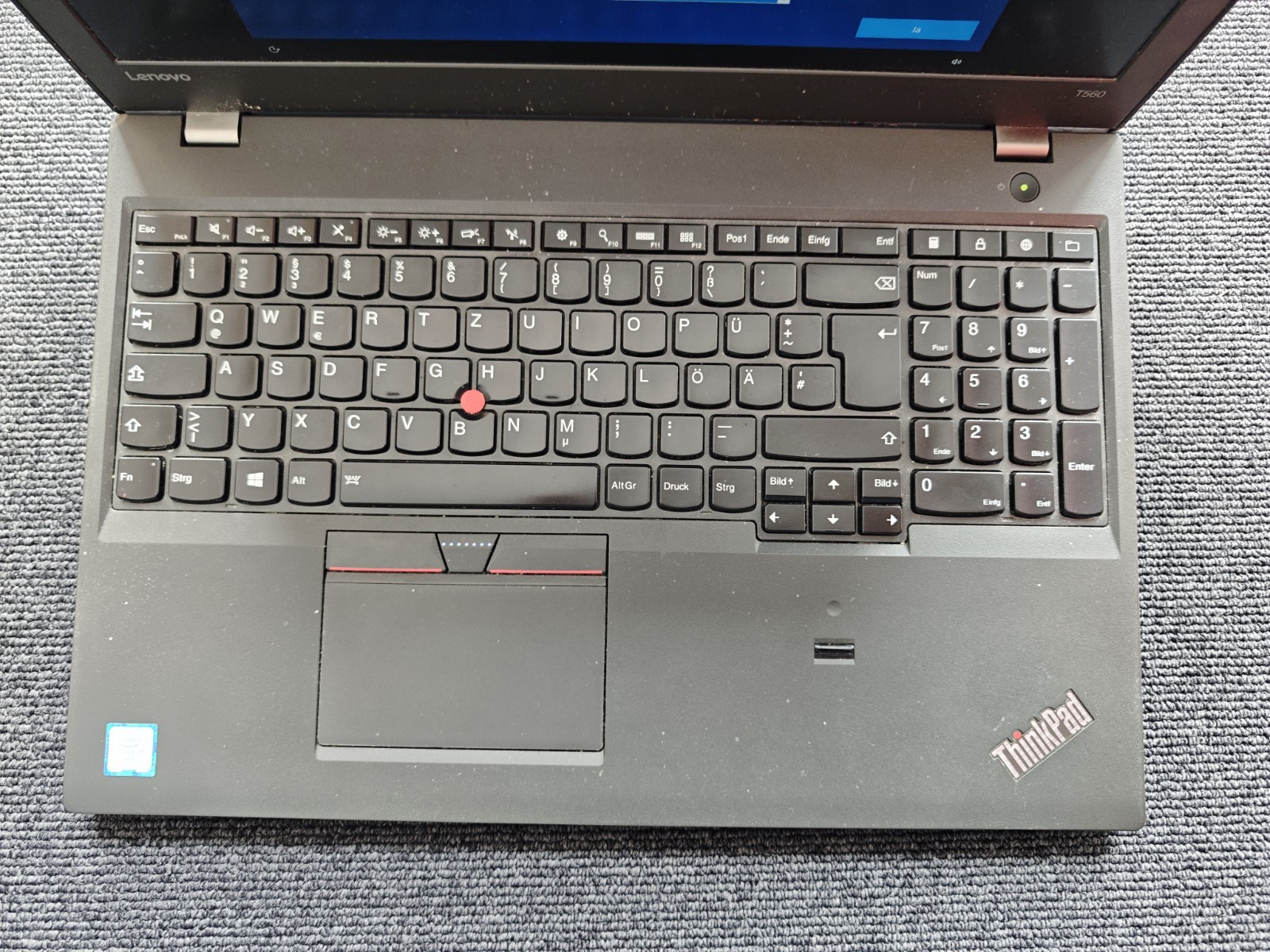 Lenovo ThinkPad T560 15.6 inch (500GB HDD, Intel Core i5 6th Gen., 2.40 GHz, 16 GB