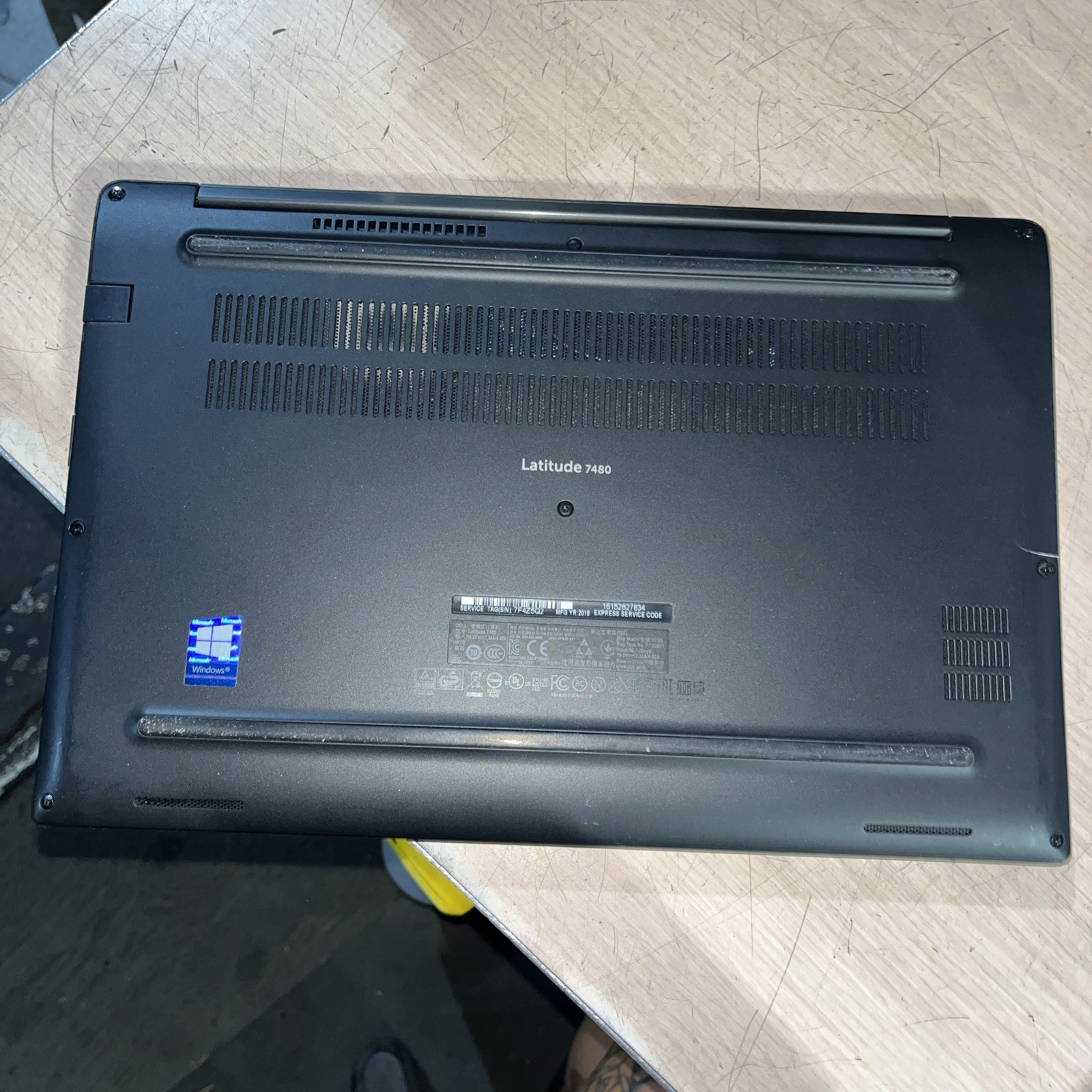 DELL LATITUDE 7480 INTEL CORE I7-7600U 8GB RAM NO HD +