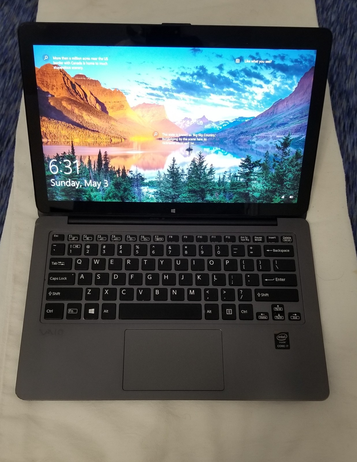 Sony Vaio Flip VJZ13AA11N i7-5557U 3.10GHz RAM 8 GB SSD 256 GB -Excellent/Japan