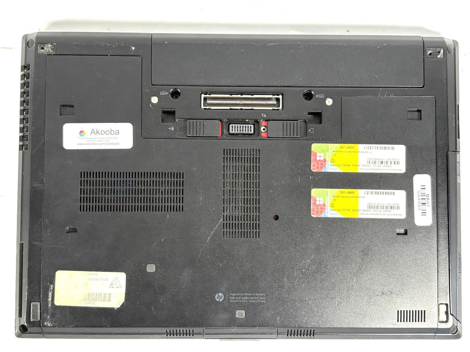HP EliteBook 8470p – 14″ HD, i5, 8GB RAM, NO SSD