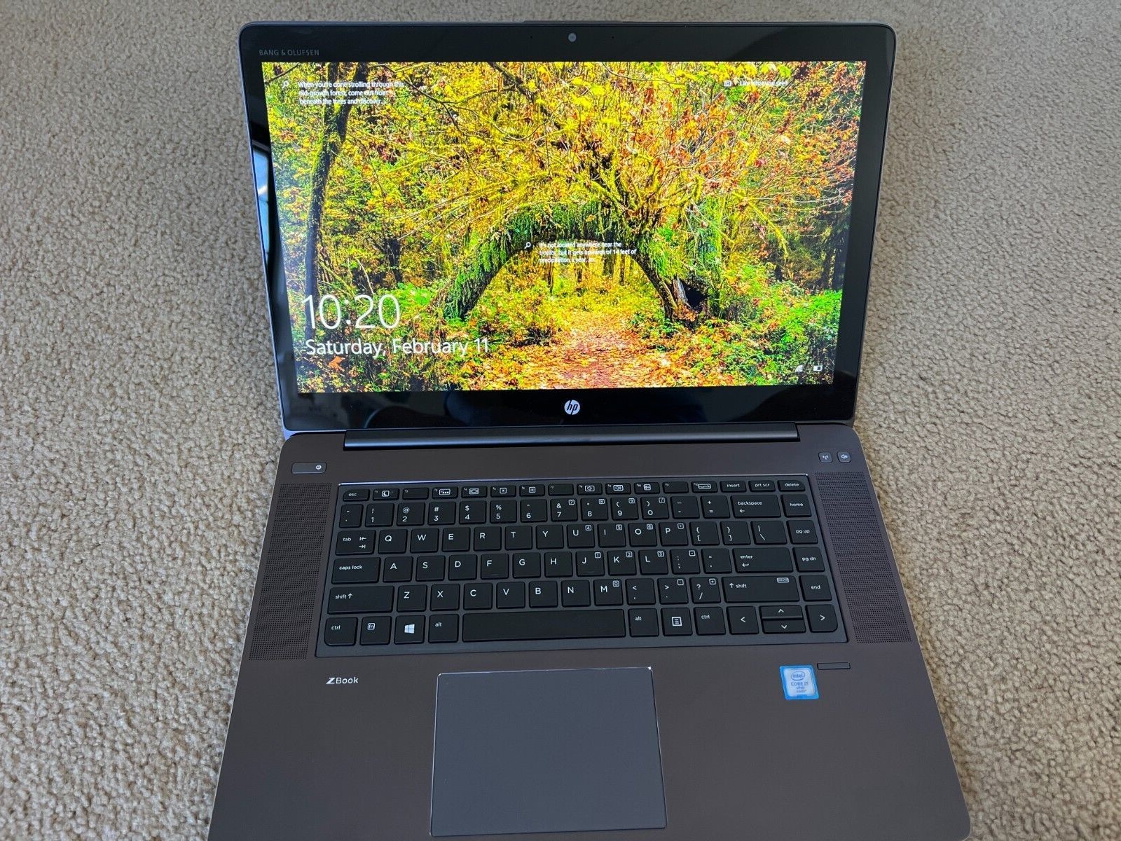 HP Zbook Studio G3 Core i7 16gb ram 512gb SSD TouchScreen, nvidia quadro HP