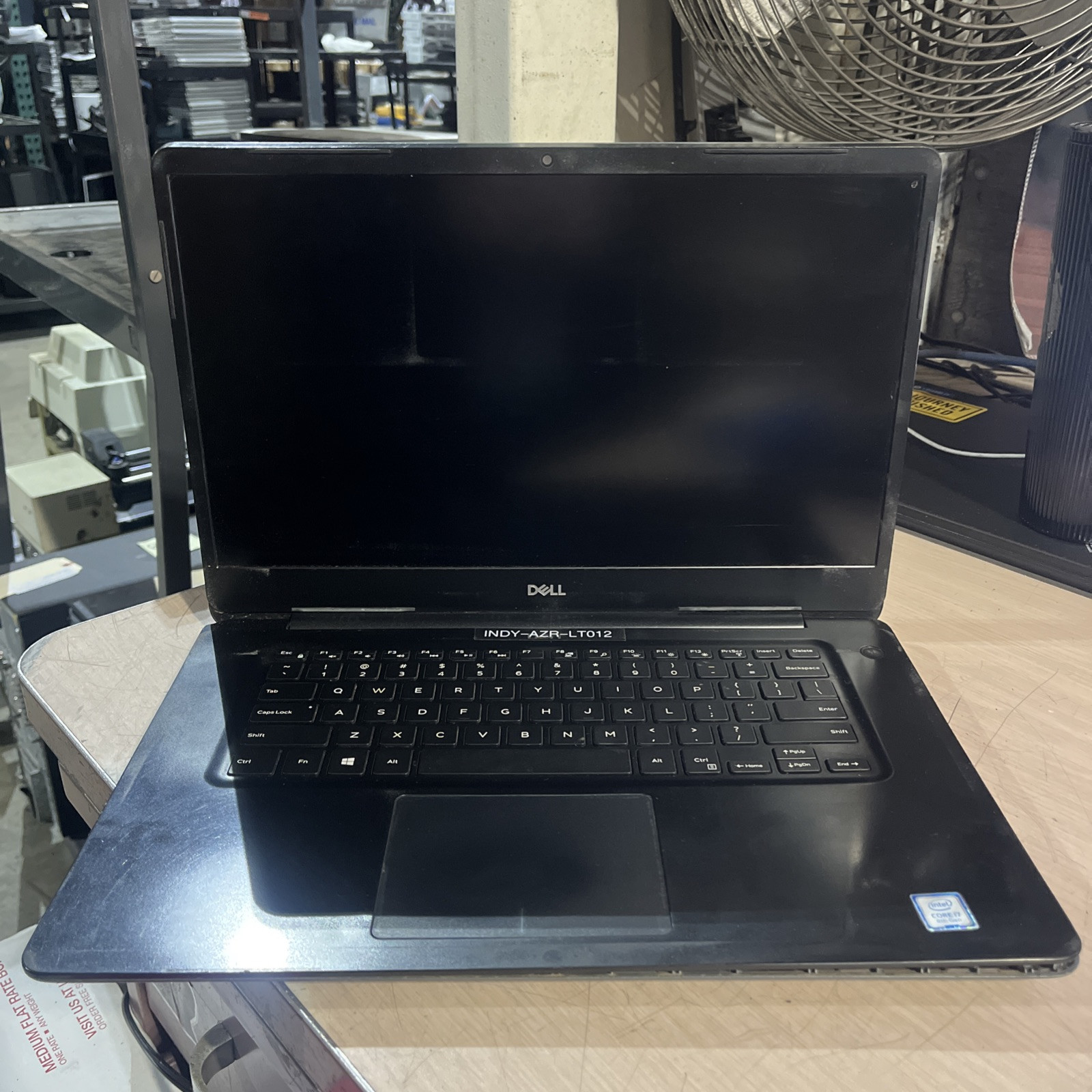 DELL VOSTRO P77F INTEL CORE I7 8TH GEN 4GB RAM NO HD