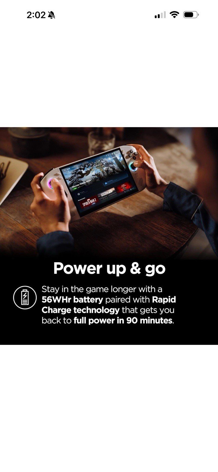 Legion Go S 8″ Handheld Gaming Laptop AMD Ryzen Z1 Extreme, 120Hz Display