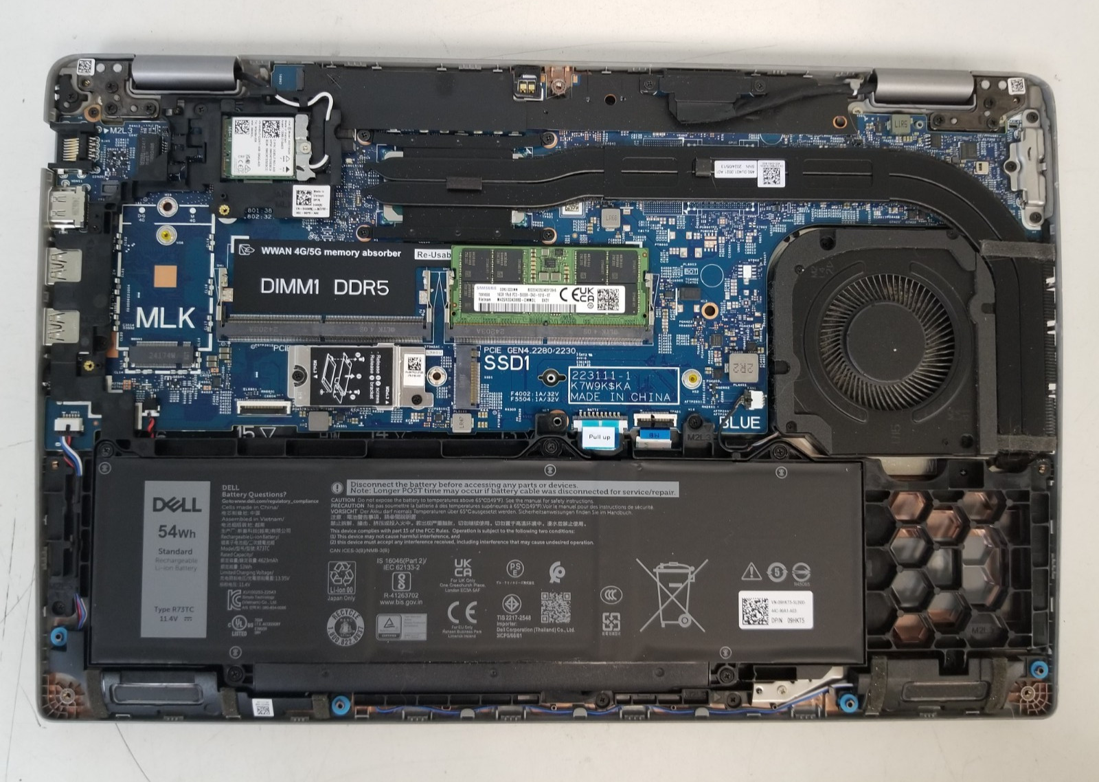 Dell Latitude 5550 / Intel Core Ultra 5 125U / 16GB RAM / No SSD / FREE DELIVERY