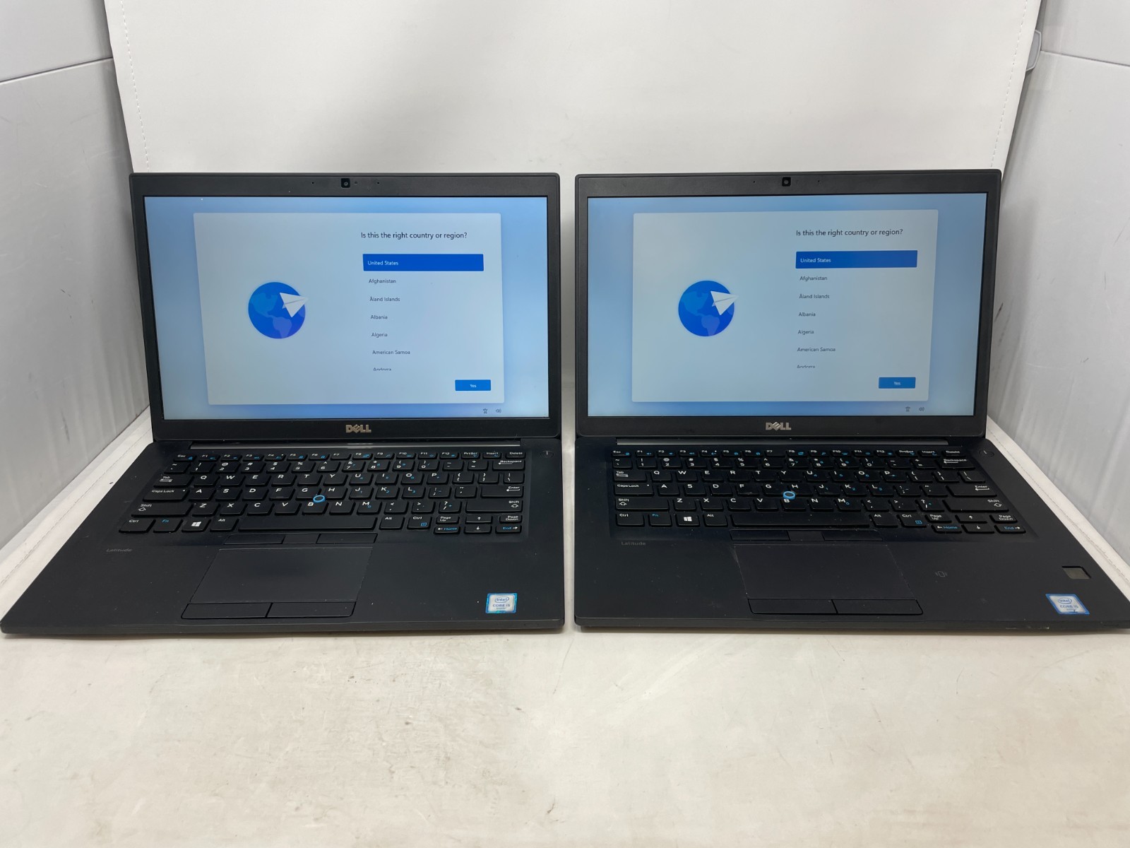 FOR PARTS: 2 Dell Latitude 7480 14″ w/ Varying Processor 16GB RAM 256GB SSD