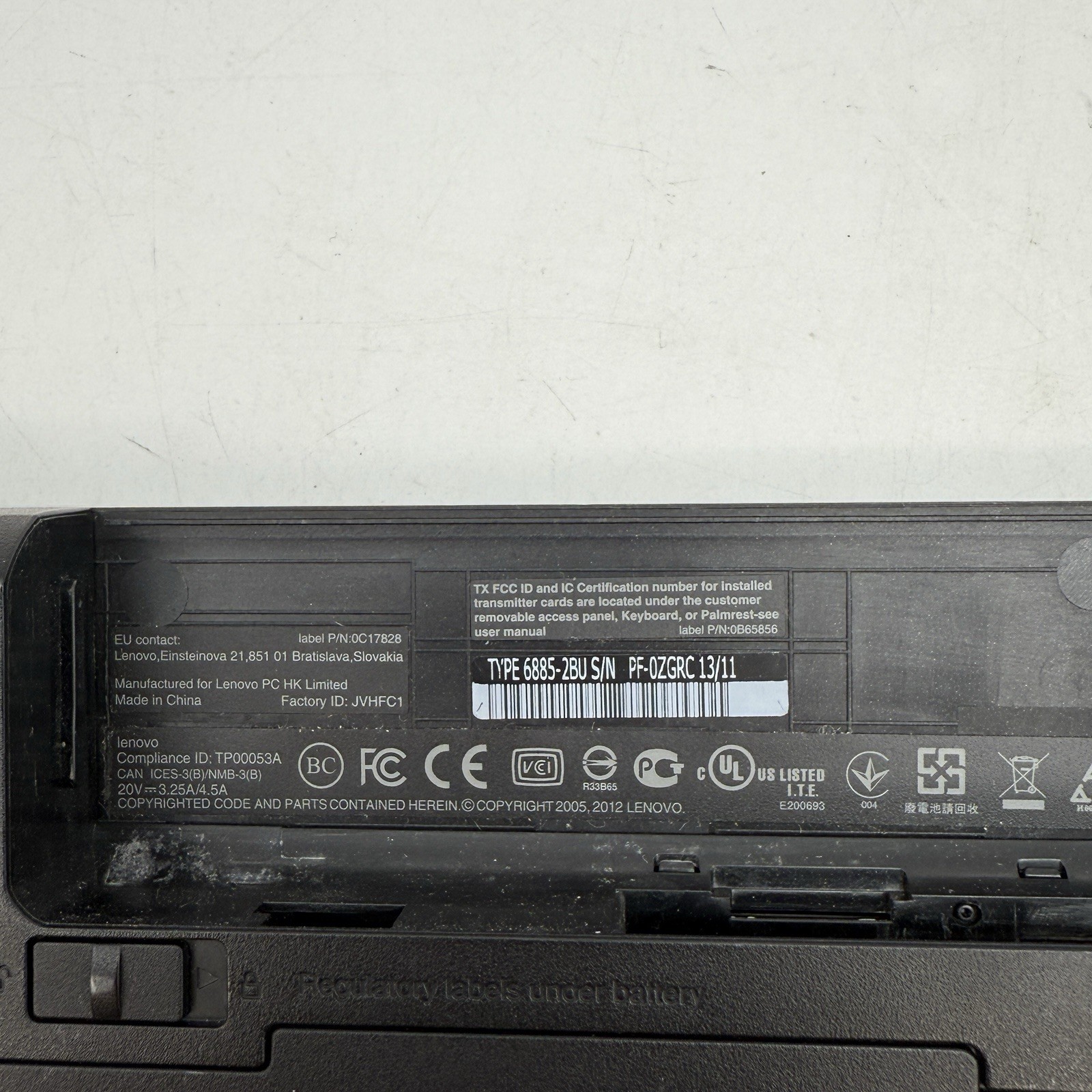 LENOVO THINKPAD E531 Laptop Intel Core i5-3230M 2.60 GHZ No HD/OS/RAM/BATT – L53