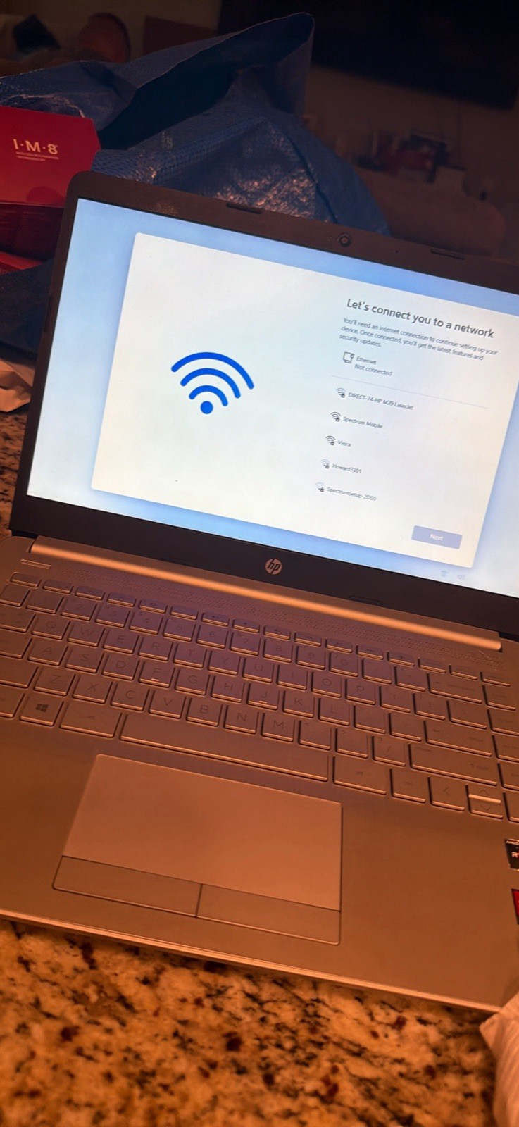 Genuine HP 14-FQ1025NR Computer Laptop Reset Ready For New Owner Multi Purpose