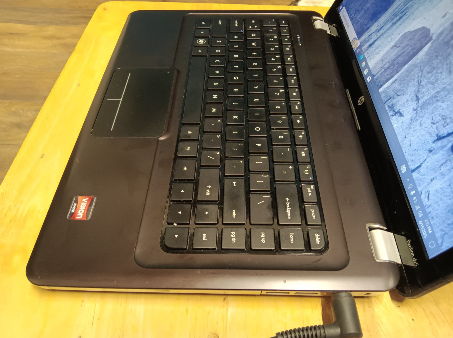Hp Pavilion dv5-2134us/Amd Athlon P340 2.20/4gb/128gbSSD/Windows 10 ProWeb/14.5″