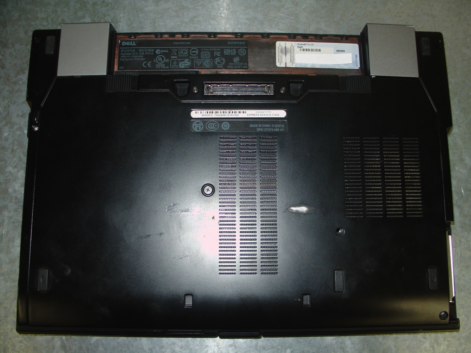 Dell Latitude E6410 No Ram/HDD/Batt/PS For Parts Only – Cracked Screen