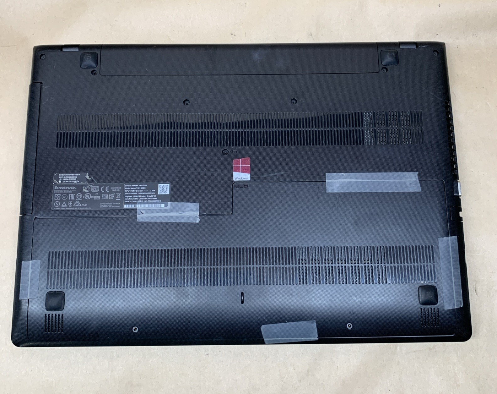 17.3″ LENOVO IDEAPAD 300-17ISK CORE i5-6200U@2.3GHz, 1TB HDD, 8GB RAM, W10P