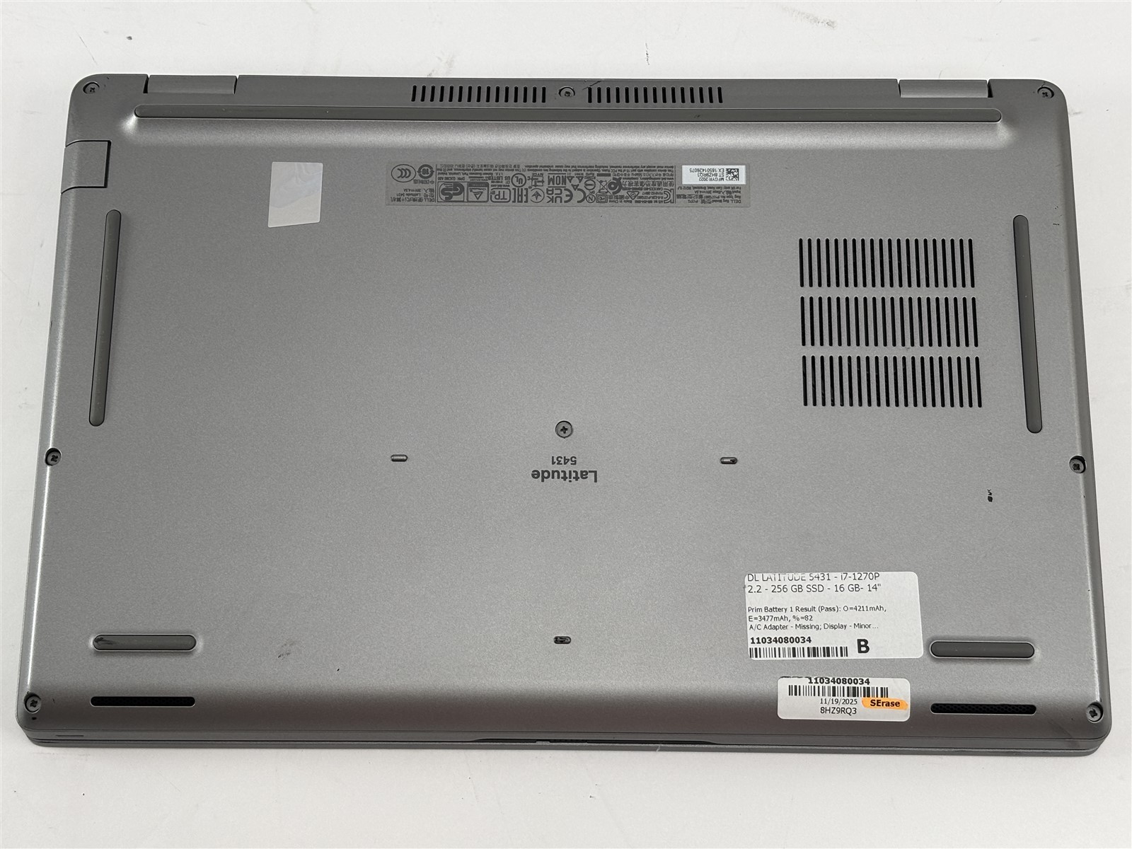 Dell Latitude 5431 14″ FHD i7-1270P 256GB SSD 16GB RAM Lightweight Laptop