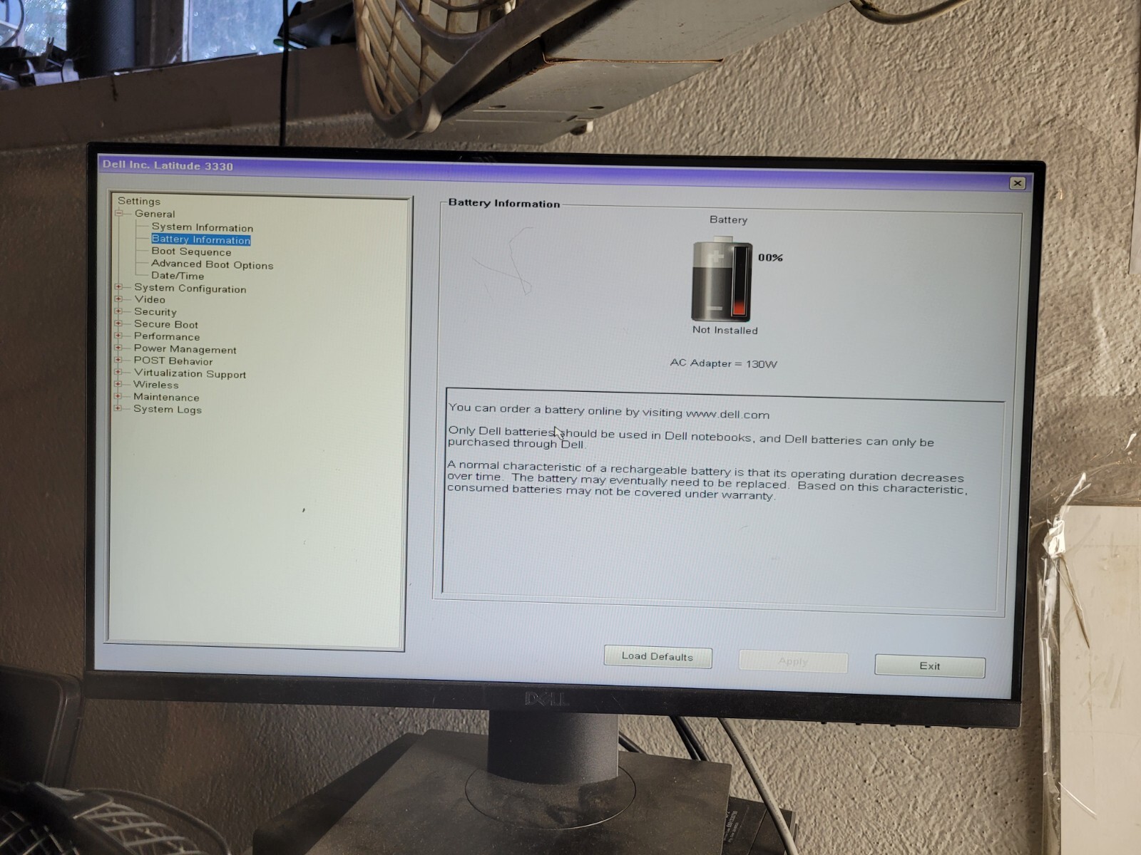 Dell Latitude 3330 w/Celeron 1007U, 4GB RAM, 320GB HDD, Laptop for Parts #2335