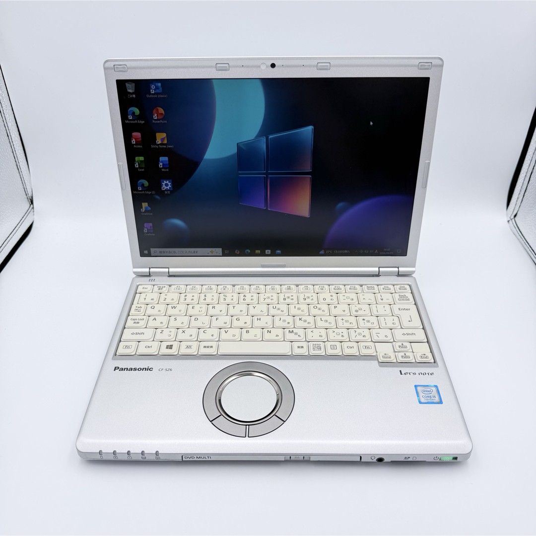 Panasonic Let’s Note CF-SZ6 Laptop i5-7200U 8GB 128GB SSD Win10 Pro Tested