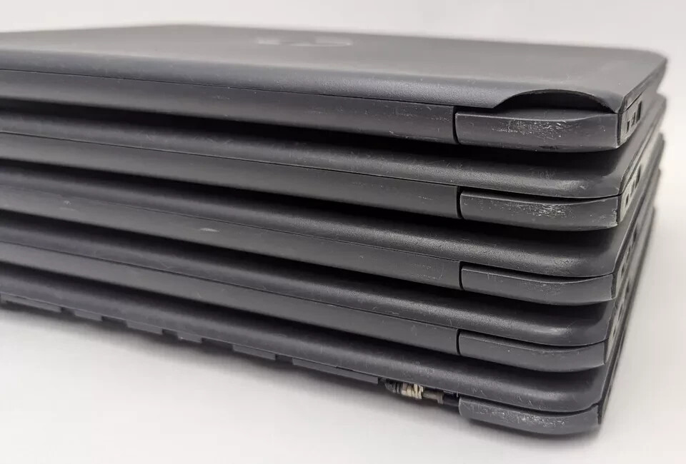 Lot of 5 HP Chromebook 11 G6 EE 11.6″ Celeron N3350 1.10GHz 4GB RAM 16GB eMMC