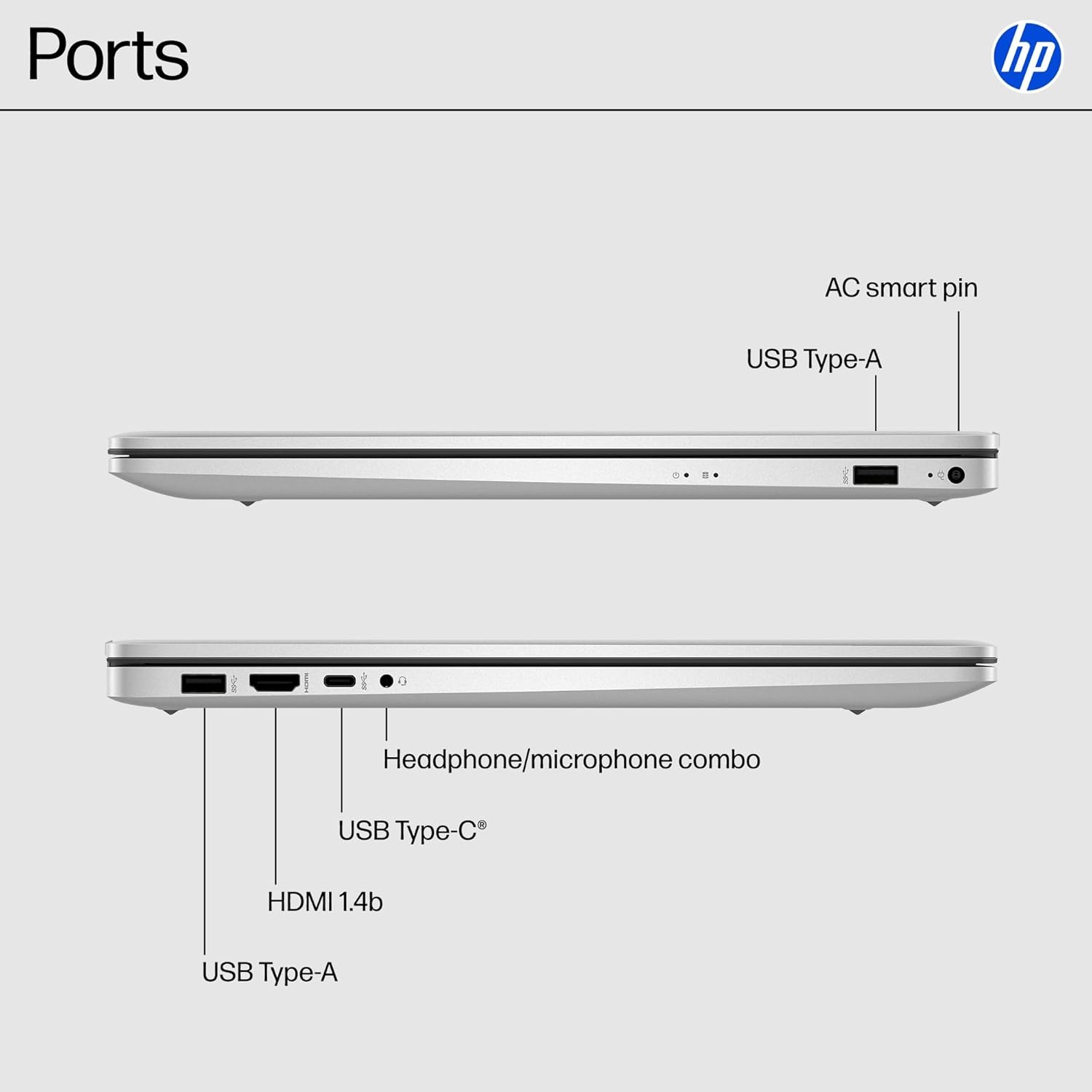 HP 17.3″ FHD Laptop Intel Core i5-1334U, 16 GB RAM, 512 GB SSD 17-cn3399nr