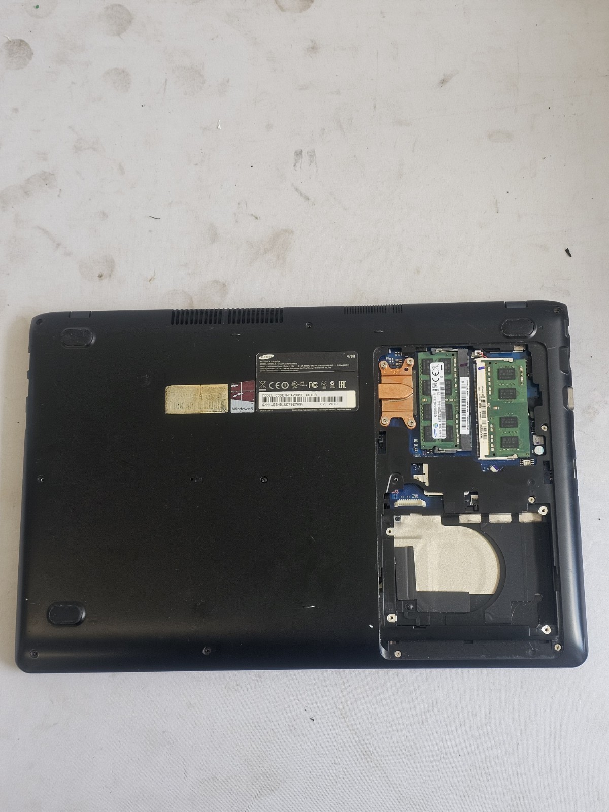 Samsung NP470R5E Laptop – i5-3230m – 6GB RAM – BAD BATT – Parts/Repair – READ