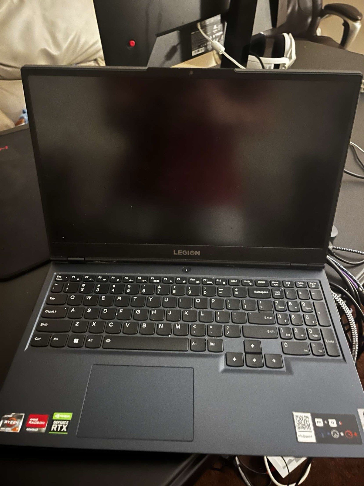 Lenovo Legion Gaming Laptop AMD Ryzen 7 NVIDIA GeForce RTX Gray USB HDMI Wi-Fi