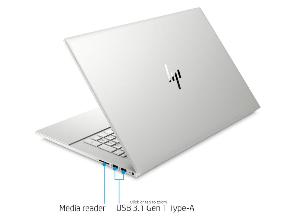 HP ENVY 17m-CG Series+ AI+ UHD+TOUCH+I7@4.0GHz+1 TB M.2 G4 SSD+16GB Ram+GPU+F/S
