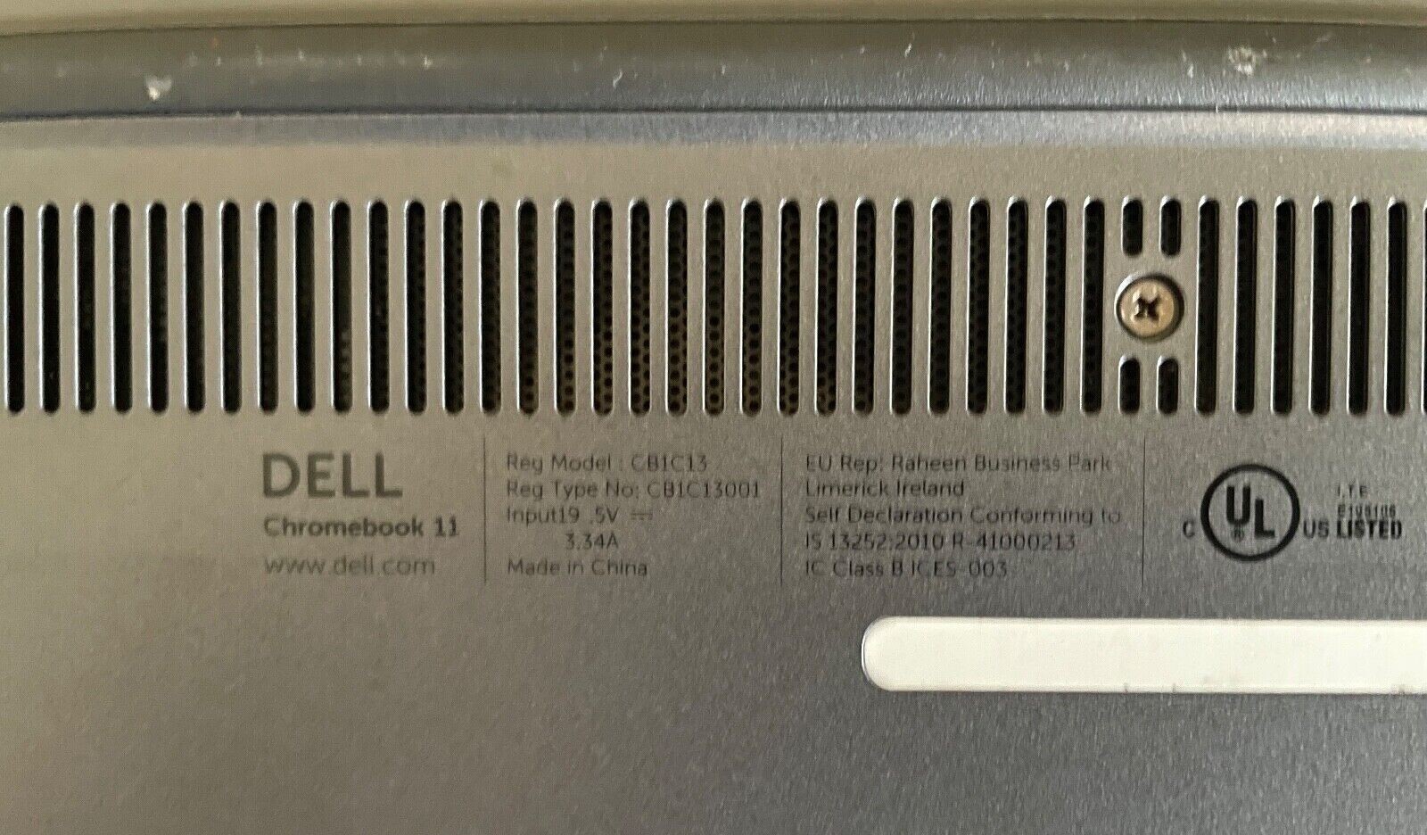 Dell chrome 11 CB1C13 1.10 GHz