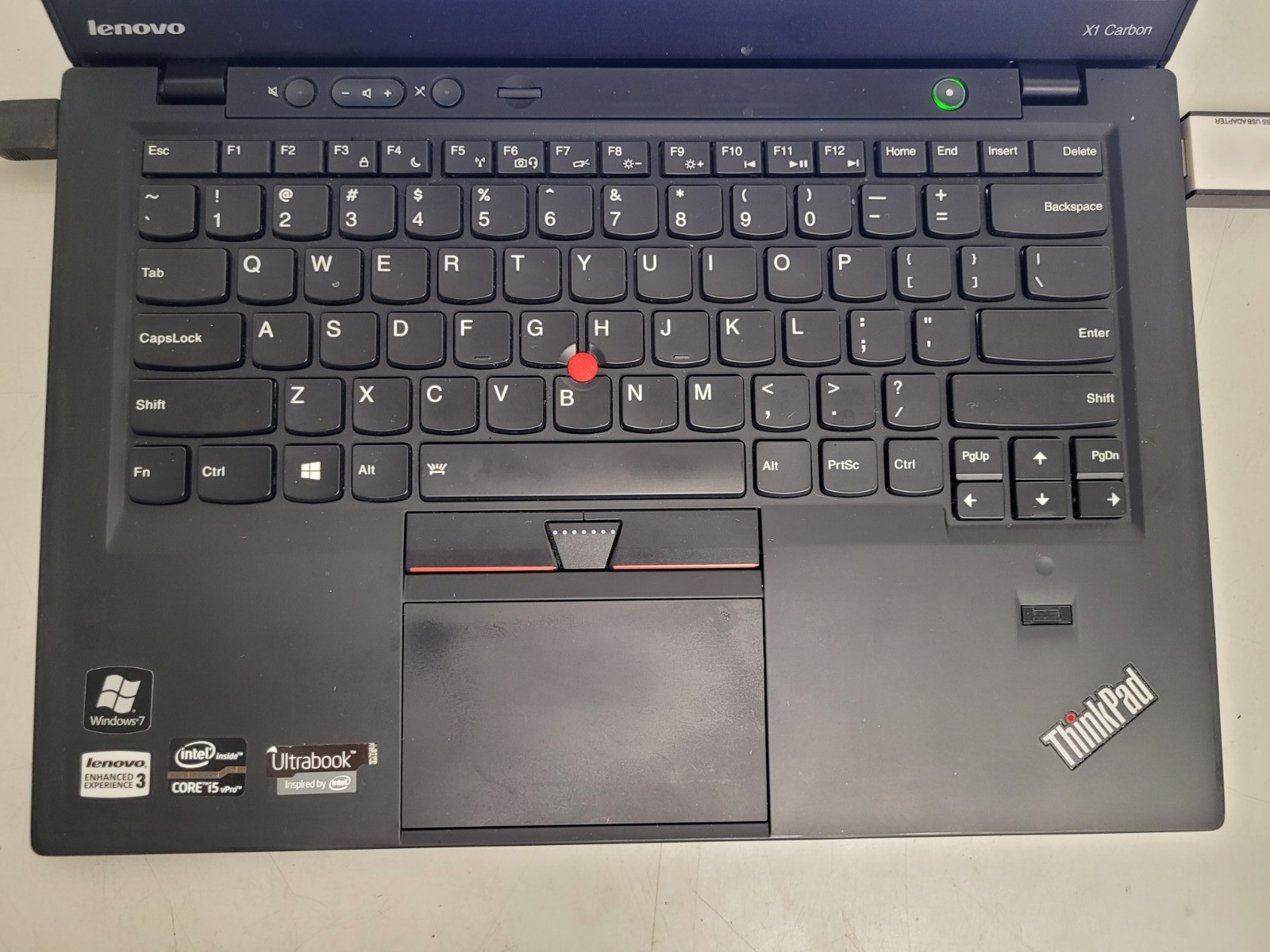 Lenovo ThinkPad x1carbon i5-3427u 1.8ghz 4 gb ram 128gb ssd *Parts read R9YWT3H
