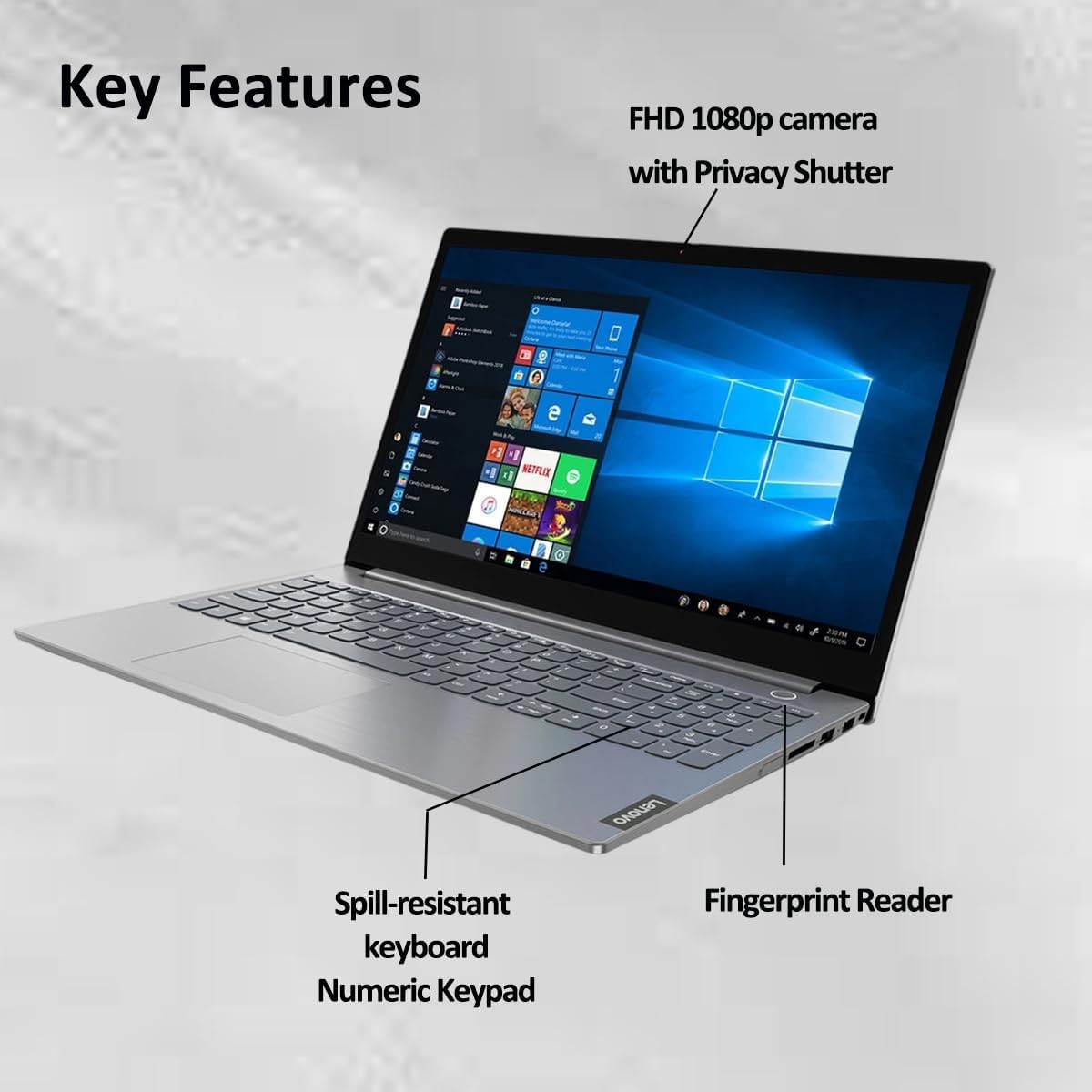 NEW LENOVO ThinkBook 15 G4 Intel i5-1235U 8GB 256GB Win 11 Pro Laptop 21DJ000PUS
