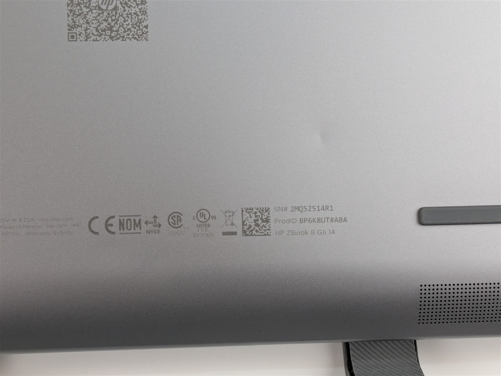 HP ZBook 8 G1i 14″ Intel Ultra 7 265U 16GB RAM 512GB SSD WUXGA W11P (26590)