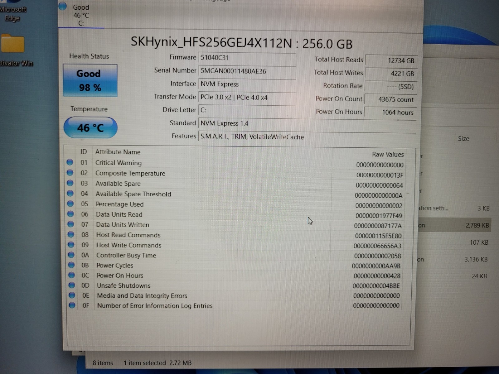 Lenovo ideapad 1 15AMN7 15.6″touch rayzen5 7520u 8gb ram 256gb ssd w11p MP2MKTE2
