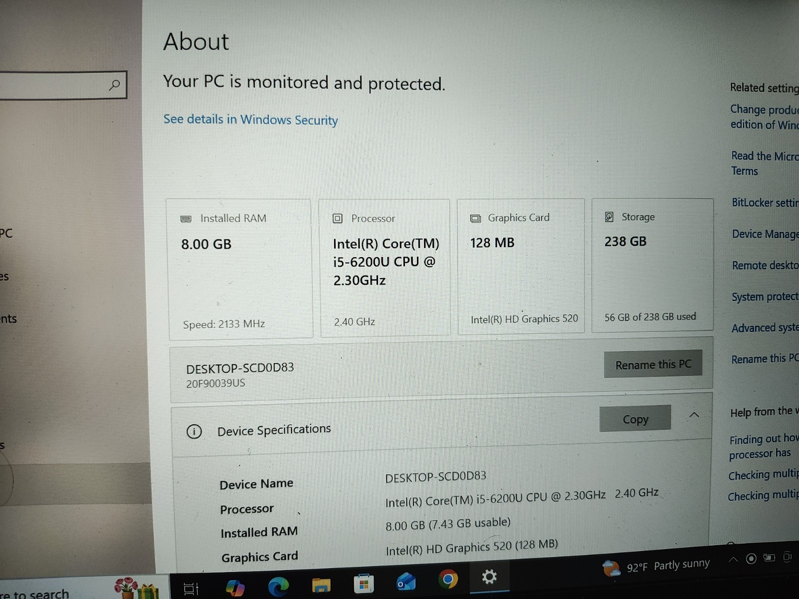 Lenovo ThinkPad T460s, i5-6200U, 8 GB, 14″ FHD, Charger, AC Adapter, 256SSD