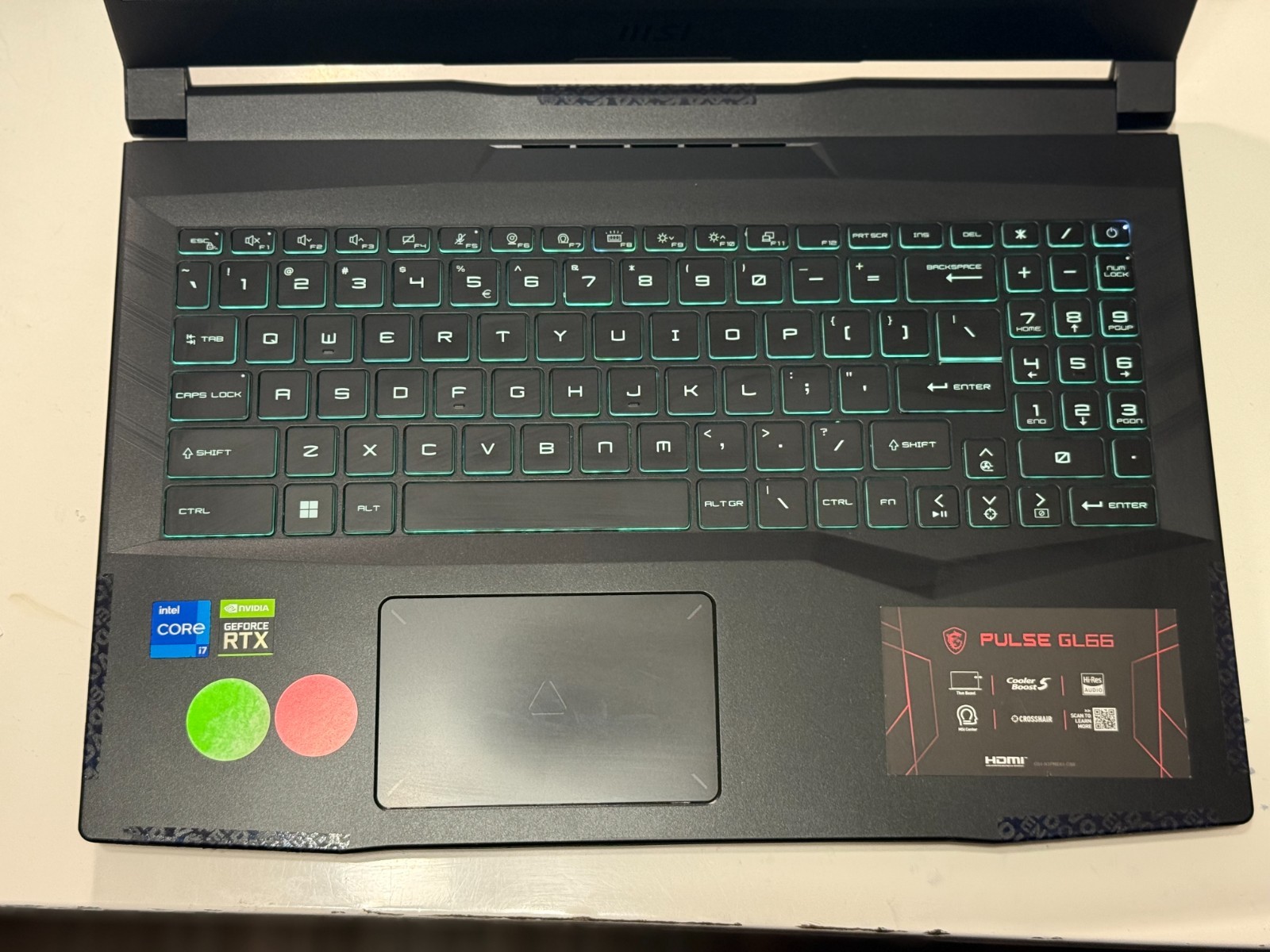 MSI PULSE GL66 11UCK-046US GAMING LAPTOP, 64GB RAM, 4T M.2