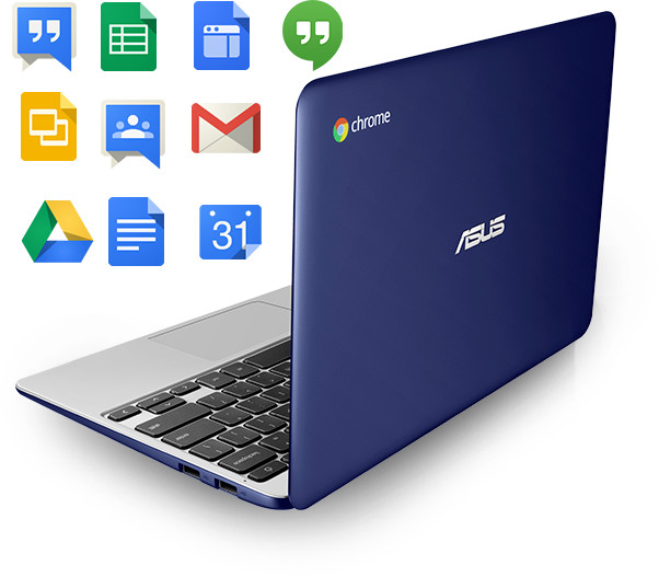 Asus Chromebook 2GB DDR3 16GB SSD Chrome OS C201P Rockchip 3288-CA 1.80GHz