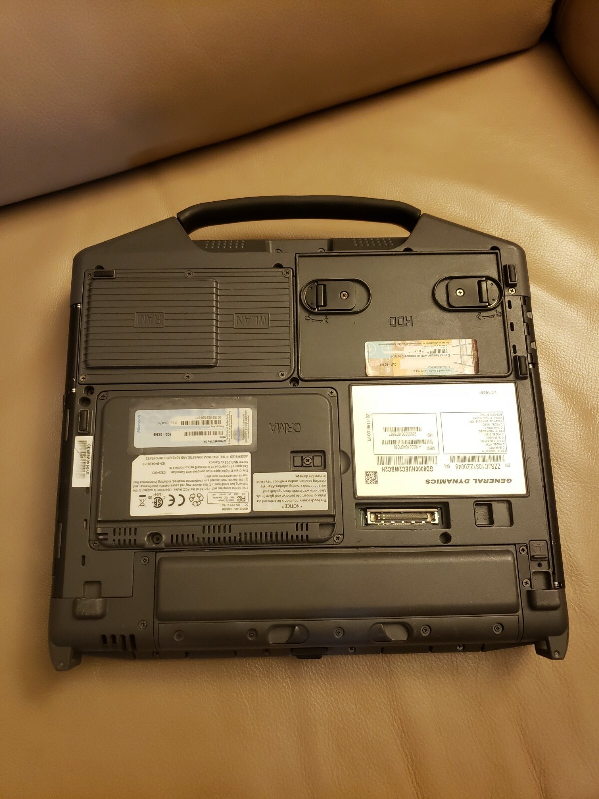 Itronix GD8000 500GB 8GB RAM Touchscreen Rugged GPS Backlit Good Battery Laptop