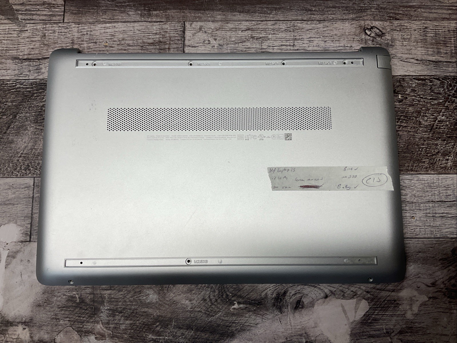 HP Laptop 15 / Intel Core i3 10th Gen / BIOS Unlocked / Parts Repair / C15