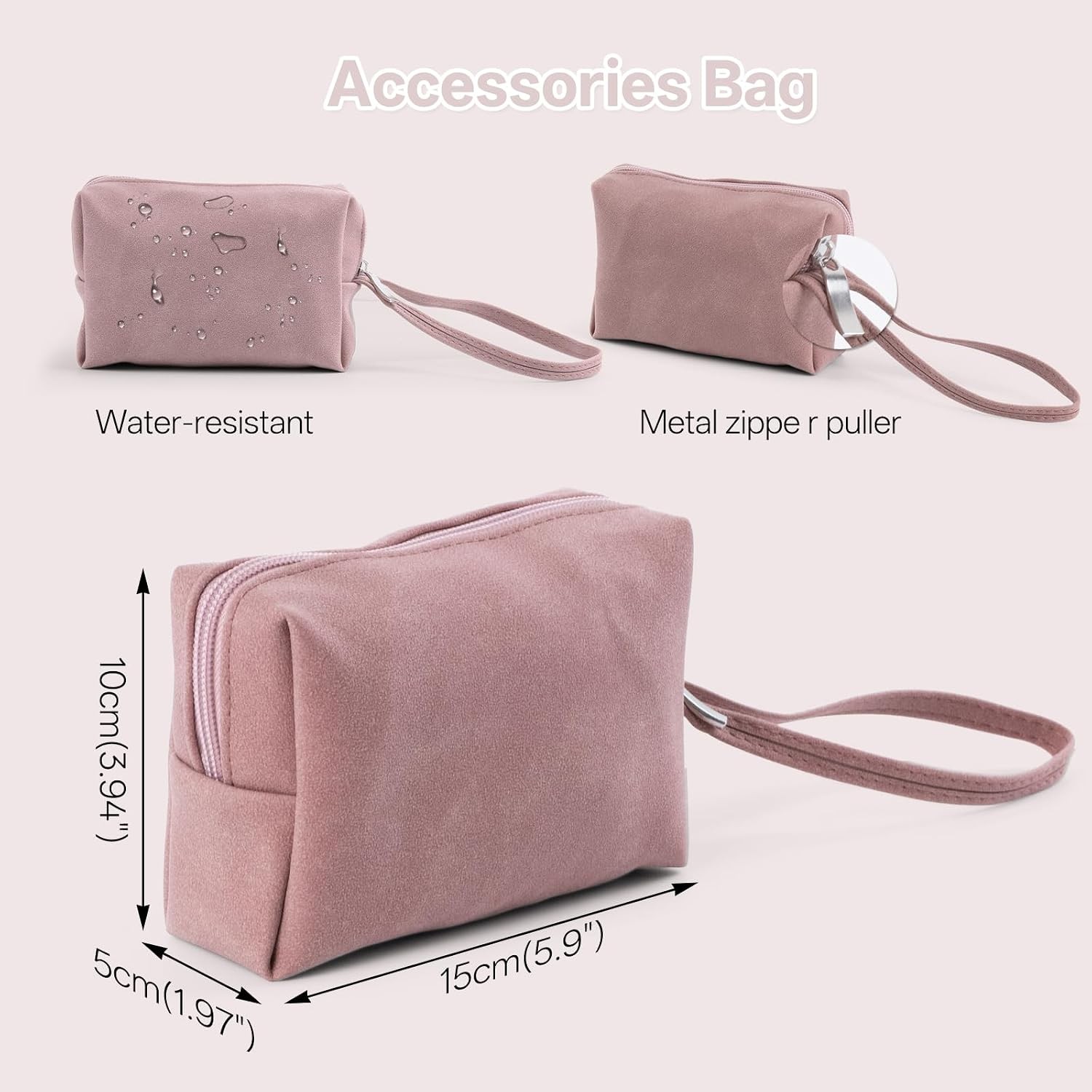 15-16″ Laptop Sleeve Case for MacBook Pro 16″ M5/M4/M3/M2/M1Pro/Max, Pink