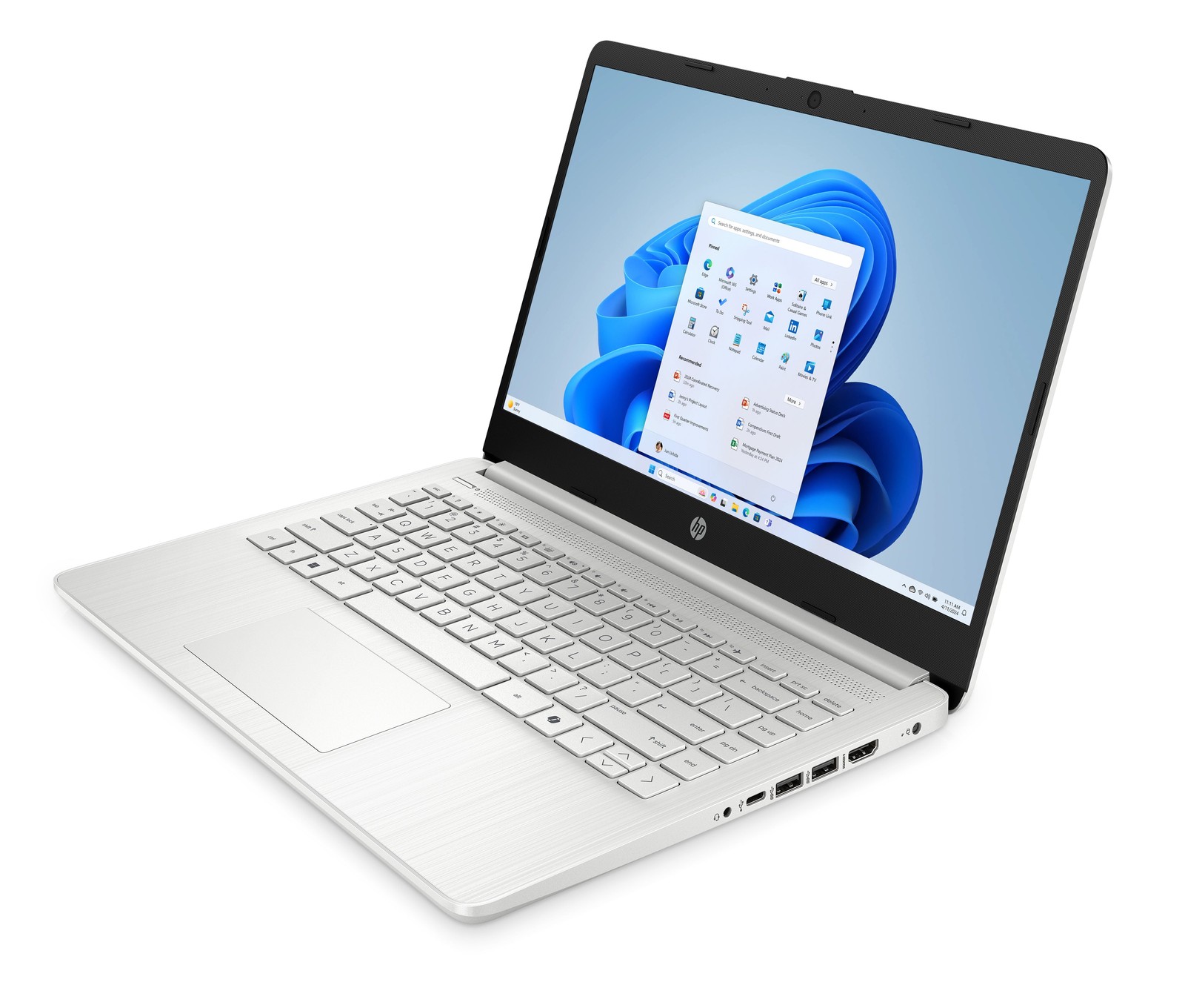 HP 14-dq6957nr 14″ NB Intel N150 4GB RAM 128GB UFS W11HS – B89MVUA#ABA