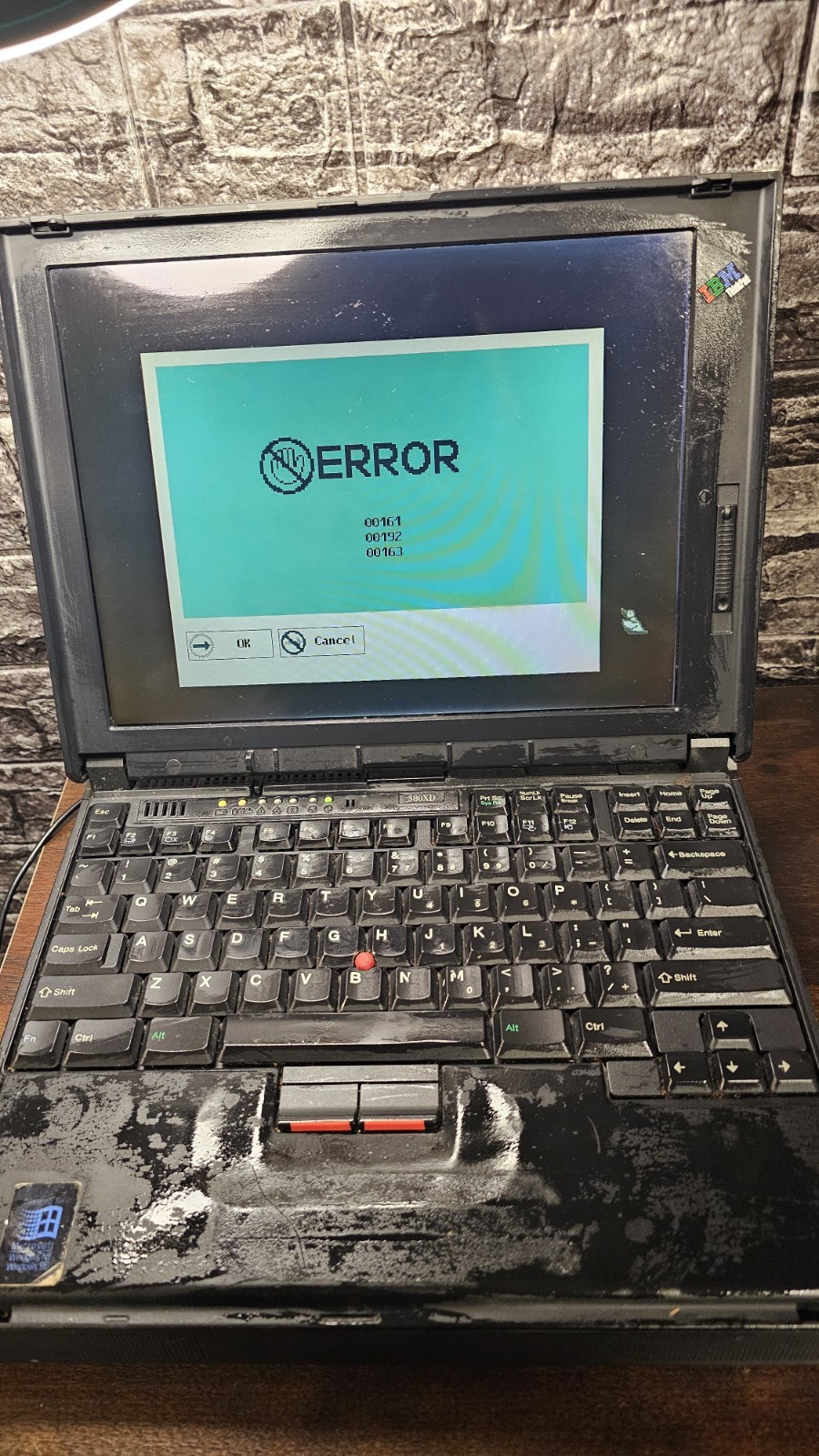 Vintage IBM ThinkPad Type 2635 For Parts Not Fully Tested Read*