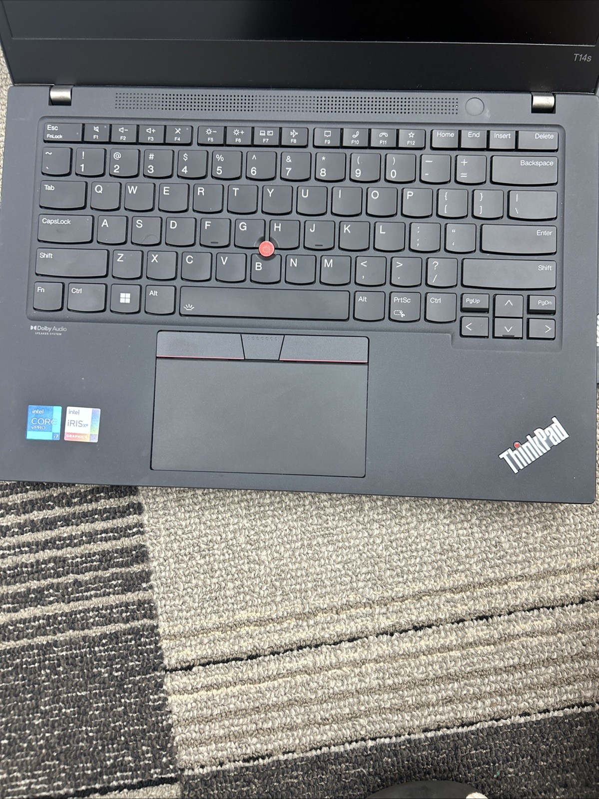 Lenovo Thinkpad t14s Gen 2 i7-No Internal Storage Drive (Boots to BIOS)