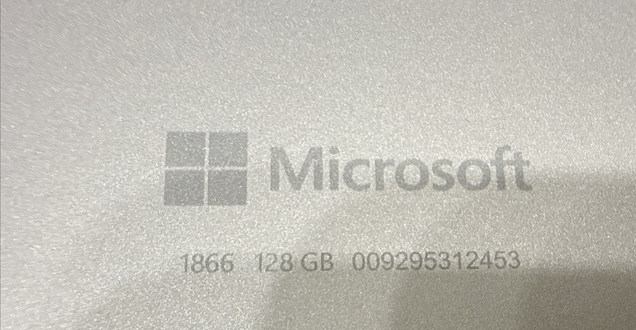 Microsoft Surface Pro 7 12.3” i5-1035G4 8GB RAM 128GB SSD Without Power Adapter