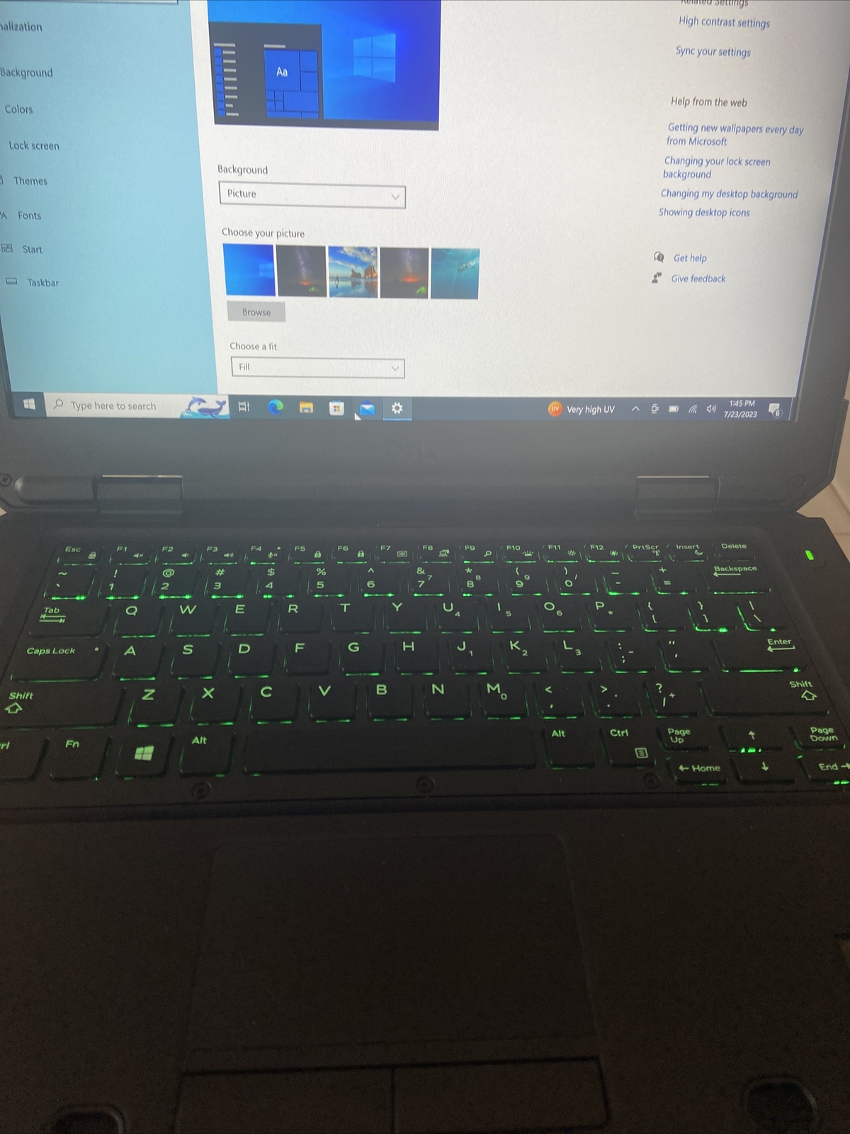 Dell Rugged 5420 Latitude i5 1TB SSD 16GB Touch Screen Toughbook RGB Keys 11 USA