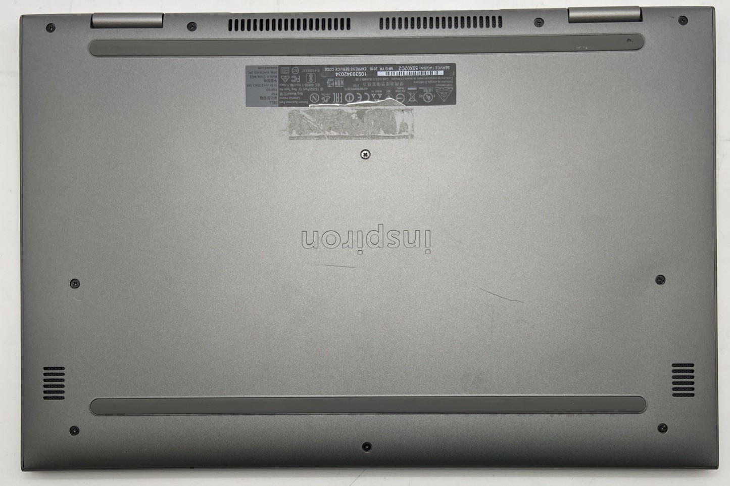 Dell Inspiron 15 5578 2-in-1 Touch i7-7500U @ 2.7GHz 8GB RAM 512GB SSD W11H-READ