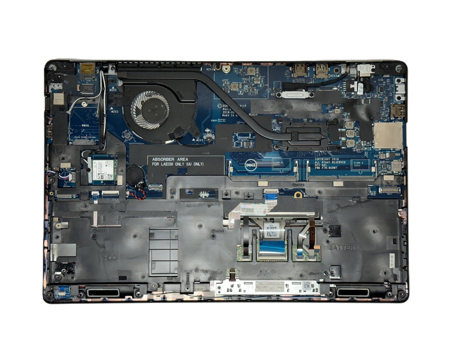 Dell Latitude 5590 i5-8250U | NO RAM, SSD, Battery, AC | NO POWER