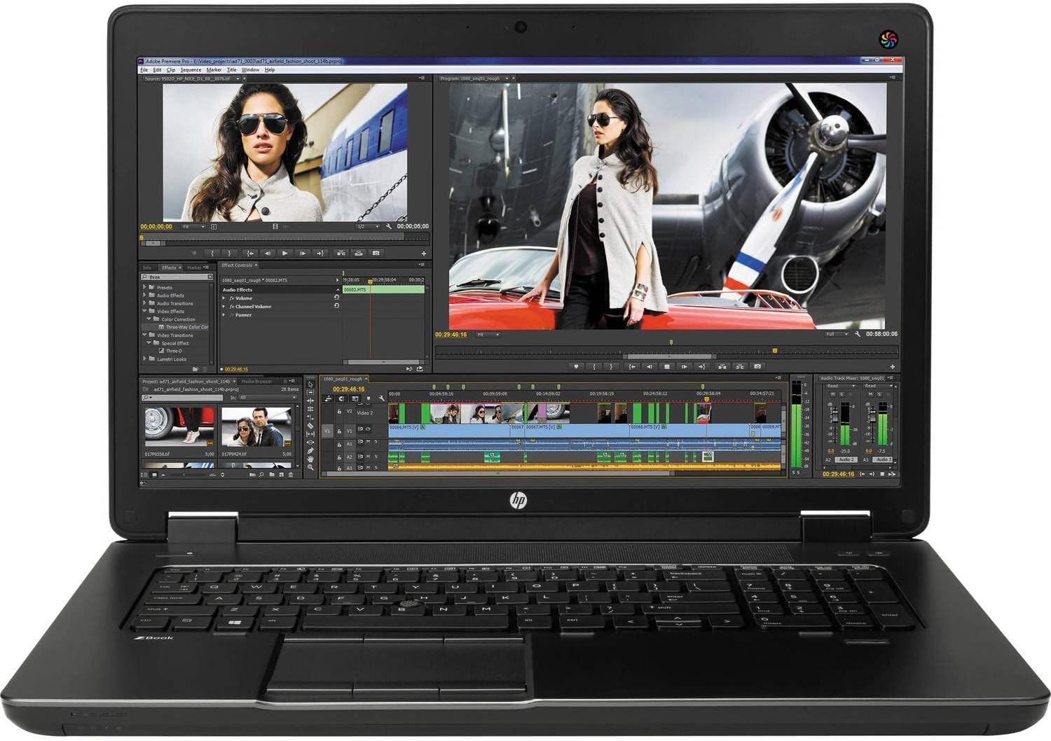 HP ZBOOK 17 G2 17.3″ I7-4810MQ 8GB RAM 250GB SSD Win10Pro