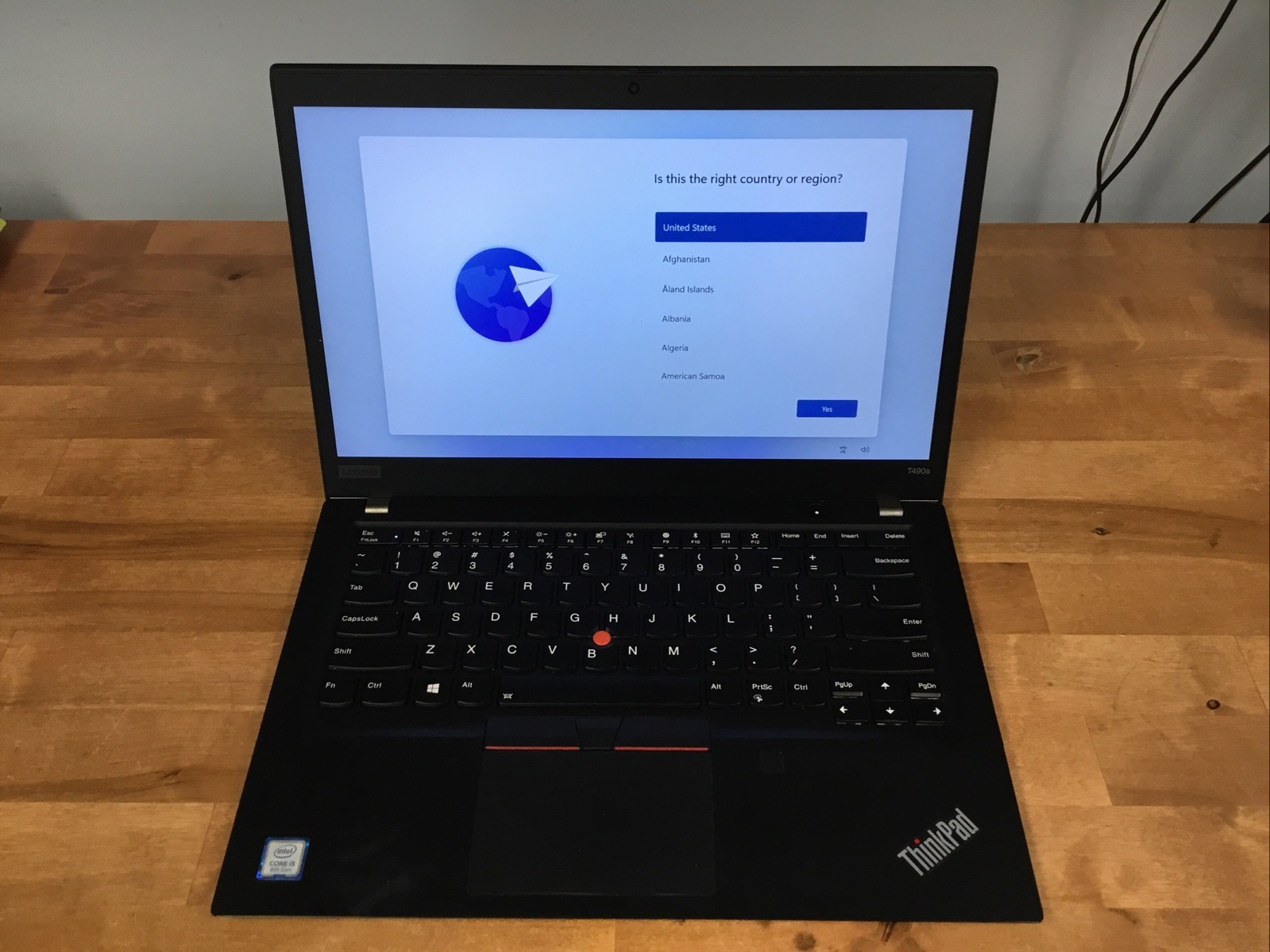 Lenovo Thinkpad T490s 14” i5-8265U 1.60GHz 8GB RAM 256GB SSD (LDP-W0496)