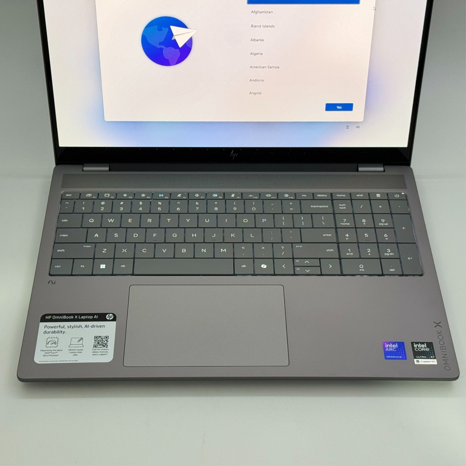 HP OmniBook X 16″ 2K OLED Laptop 120Hz Core Ultra X7 358H 32GB 1TB Copilot+ 2026