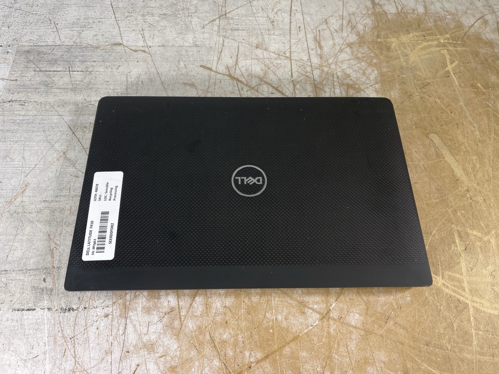 DELL LATITUDE 7410 i5-10310U @ 1.7GHz, 8 GB RAM, NO HDD/OS – (FOR PARTS)