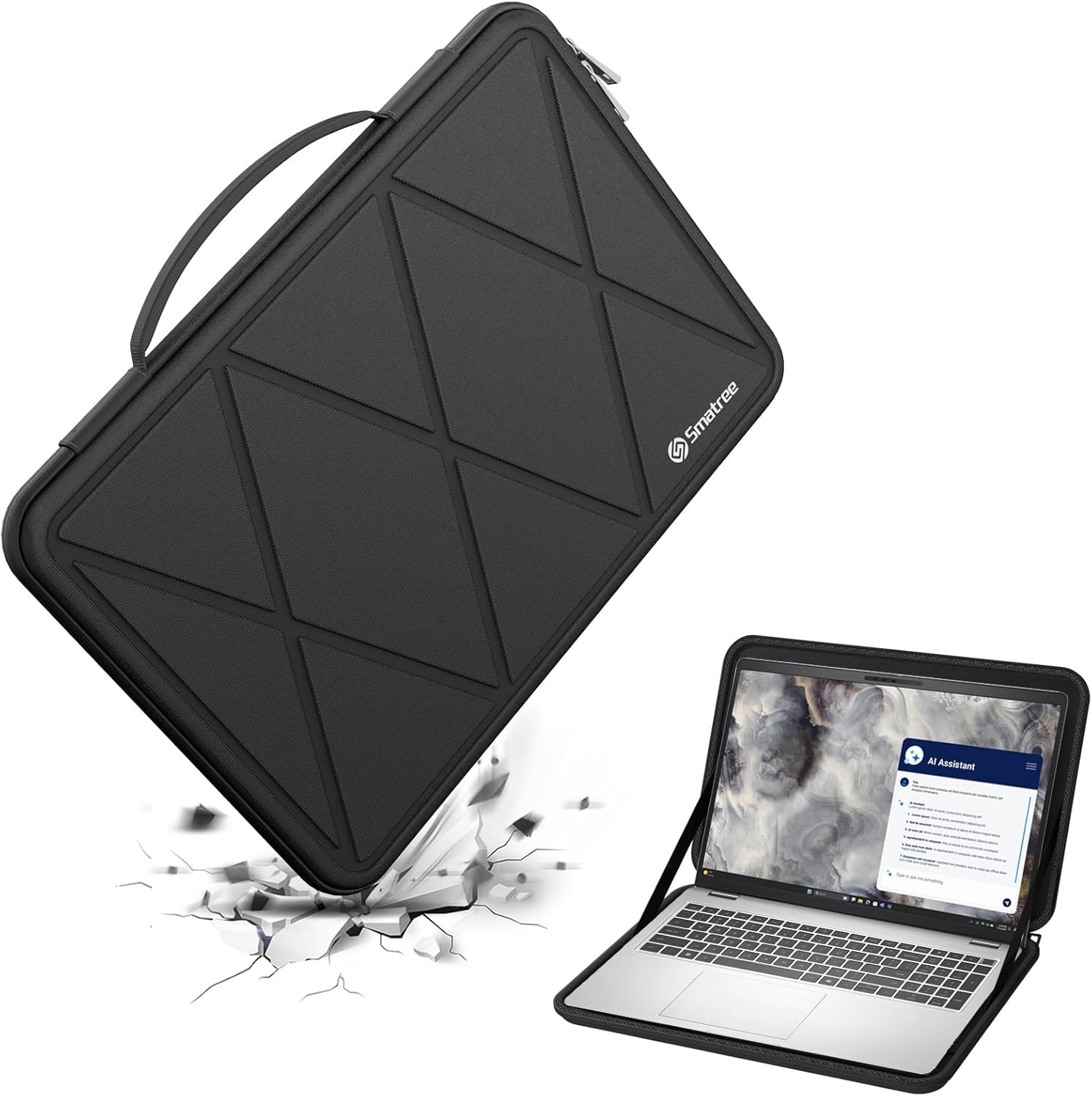 EVA Hard Sleeve Case for 16 inch DELL 16 Plus, Dell Pro 16 PC16250/DC16250
