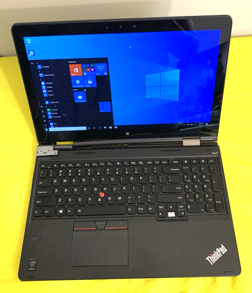Lenovo Thinkpad Yoga 15 Convertible Laptop Core i7-5500U 16GB 256GB TOUCH -PARTS