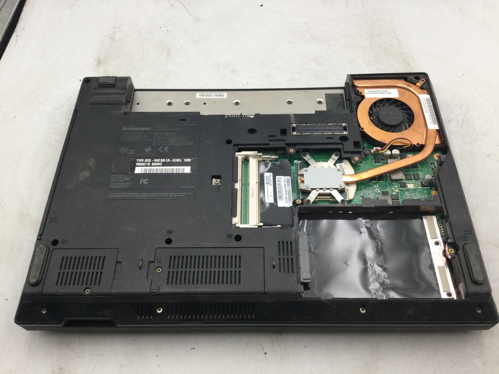 LENOVO THINKPAD L412 – FOR PARTS/BIOS LOCK – INTEL I3 – NO RAM – READ DESC – BB